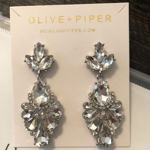 Olive and Piper Dakota Drops (silver)